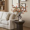 BRINJOY 8-Pack 28-Inch Artificial Berry Stems | Realistic Artificial Berry Vases for Indoor Decoration - 3 of 4