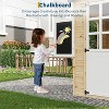 Wooden Playhouse for Kids Outdoor with Chalkboard,Wooden Kids Playhouse Cottage with Windows - 2 of 4