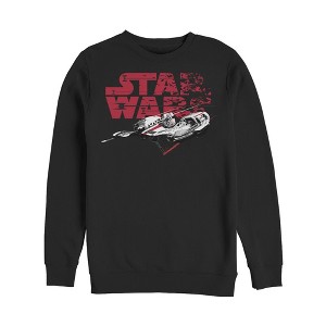 Men's Star Wars The Last Jedi Crait Speeder Sweatshirt - 1 of 3