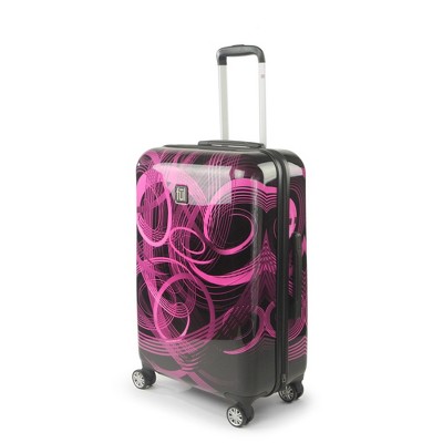 FUL Load Rider 29in Hard side Spinner Rolling Luggage Suitcase, Aluminum  Telescopic Pull Handle, Upright ABS Plastic Hard Case