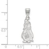 Black Bow Jewelry Sterling Silver Youngstown State Penguins NCAA Large Pendant - 2 of 3