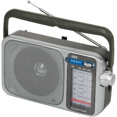 Supersonic® Portable 4-band Am/fm/sw 1–2 Radio, Sc-1091 In Silver : Target