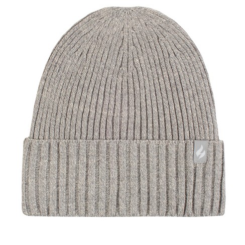 Women's LITE Olivia Rib Knit Roll Up Hat | Size One Size - Cloud Grey - image 1 of 2