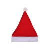 Unique Bargains Christmas Hat Polyester Red 11.02"x15.75" 1 Pc - 4 of 4