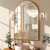 Beautyolove 38"L x 26"W Arched Bathroom Mirror Wall Mounted Mirror - 2 of 4