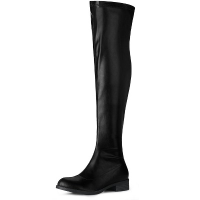 Black over the 2025 knee boots target