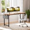 DOMETOUR  Computer Home Office Desk Work Storage Bag and Iron Hook - 3 of 4