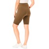 Woman Within Plus Size Pocket Bike Short - 3 of 4