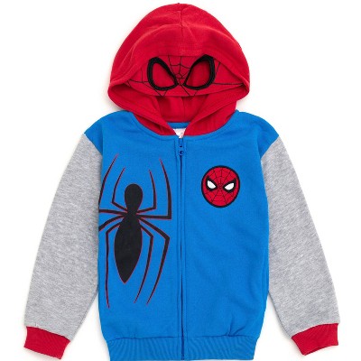 blue / red, spiderman