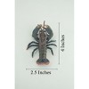 Lobster, Boston, American, Museum Quality, Rubber Crustacean, Hand Painted, Realistic Toy Figure, Model, Kids, Gift, 4 Inches. CH1002 BB218 - 2 of 4