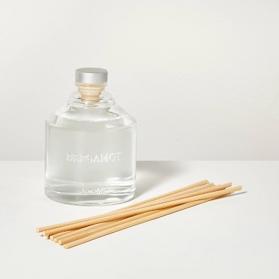 11.83 fl oz Bergamot Oil Reed Diffuser - Hearth &#38; Hand&#8482; with Magnolia