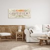 Stupell Industries Seasonal Gratitude Floral Leaves Canvas Wall Art - 2 of 4