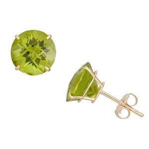 Designs By Gioelli 10K Gold Gemstone Stud Earrings - 1 of 2