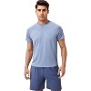 Anna-Kaci Active Men's Classic Crew Neck Active T-Shirt with Lightweight Quick-Dry Fabric for Performance Comfort - 3 of 4
