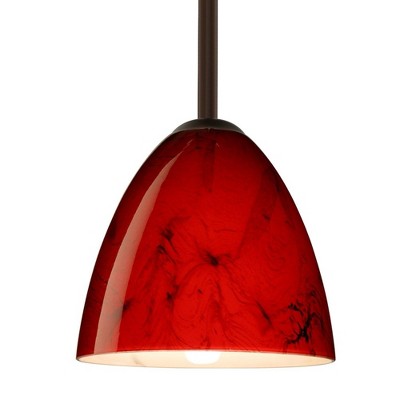 Besa Lighting Vila 1 - Light Pendant in  Bronze
