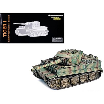 Germany Tiger I Late Production w/Zimmerit Tank "Normandy" (1944) "NEO Dragon Armor" Series 1/72 Plastic Model by Dragon Models