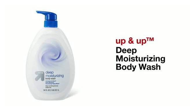Deep Moisturizing Body Wash - up & up™, 2 of 8, play video