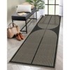 Lahome Modern Rainbow Jute Washable Outdoor Area Rug-Soft, Durable Carpet for Patio, Garden, or Balcony - 2 of 4
