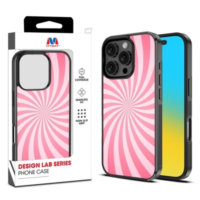 MyBat Design Lab Series Case for iPhone 16 Pro - Candy Swirl