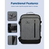 Hynes Eagle 38L Carry on Backpack + Fanny Pack-Grey - 2 of 4