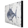 Anglo Rustic Tuna Coastal Handmade Oil Painting Unframed Wall Canvas - StyleCraft: Giant Decorative Artwork for Home - image 2 of 4