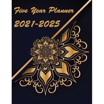 Five Year Planner 2021-2025 - by  Allana Kaaya (Paperback)