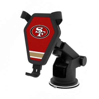 Keyscaper San Francisco 49ers Stripe 10-Watt Wireless Car Charger