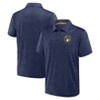 MLB Milwaukee Brewers Men's Heather Polo T-Shirt - 2 of 3