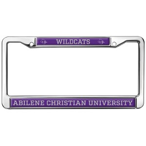 Abilene Christian University Wildcats Full Size Standard License Plate Metal Frame - 1 of 4