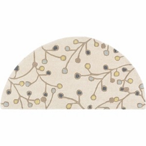 Hauteloom Beige Elsu Wool Rug - 1 of 4