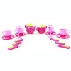 AZ  Import Deluxe Pink Tea Set For Kids With Tea Pots, Cups, Dishes And Kitchen Utensils (18 pcs) - 2 of 4