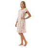 Casual Nights Women's Flowery Short Sleeve Nightgown - 2 of 4