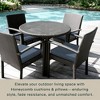 Honeycomb Outdoor Premium Dining Seat Cushion  (2-Pack) - 3 of 4