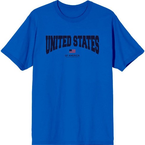 Americana United States of America Flag Men's Short Sleeve Tee - image 1 of 2