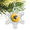 ETSU Secondary Logo Metal Snowflake Christmas Tree Holiday Ornament - 2 of 3