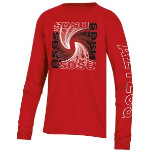 NCAA San Diego State Aztecs Boys' Long Sleeve T-Shirt - L - 1 of 3