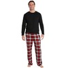 Christmas Pajama Shirt and and Pajama Pants Sleep Set Sizes (2T - X-Large) - 2 of 2
