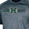 NCAA Hawaii Rainbow Warriors Men's Gray Poly T-Shirt - image 3 of 3