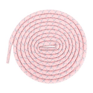INSPIRE CHIC Round Cross Non-Slip Heavy Durable Outdoor Climbing Hiking Shoe Laces 2 Pairs - 1 of 4