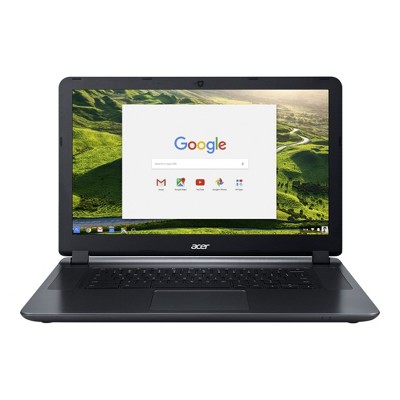 Acer Chromebook 15 15.6" HD Laptop Intel Celeron N3060 2GB 16GB Chrome - Manufacturer Refurbished