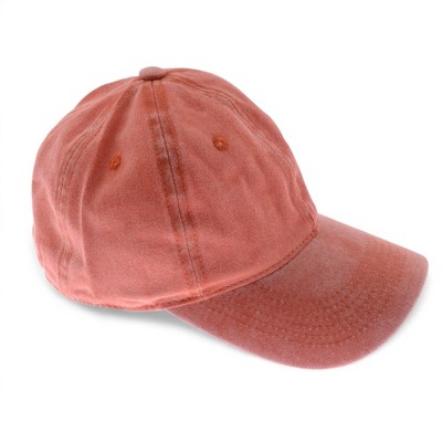 Alilang Washed Denim Baseball Cap with Adjustable Strap and Relaxed Fit