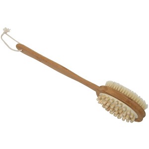 Evideco French Home Goods Natural Wood Bath Brush Collection: Deep Cleansing and Relaxing - 1 of 4