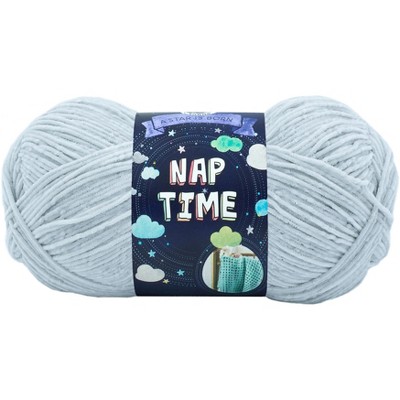Lion Brand Naptime Yarn-Pale Grey