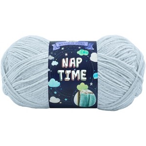 Lion Brand Naptime Yarn-Pale Grey - 1 of 2