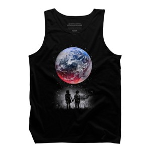Men's Design By Humans Until The End Of The World By Expo Tank Top - 1 of 2