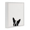 Stupell Industries Dog Peeking From Below, 24" x 24" - 3 of 4