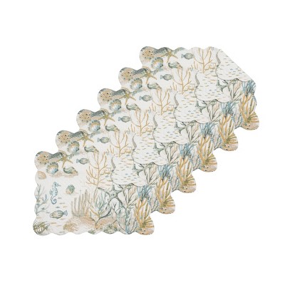 C&F Home Cerulean Shores Placemat Set of 6