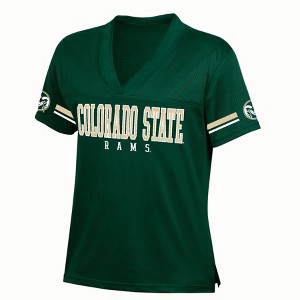 NCAA Colorado State Rams Women's White Jersey - 1 of 3