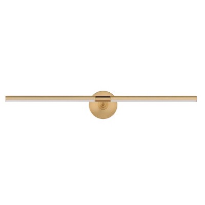 ET2 Lighting Dorian 1 - Light Wall Light in  Gold