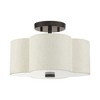 Livex Lighting Solstice 2 - Light Semi-Flush Mount in  English Bronze - 4 of 4